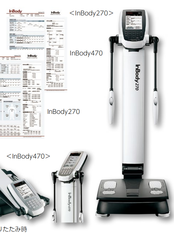 ボディコンポジションアナライザー(lnBOdy270/470)