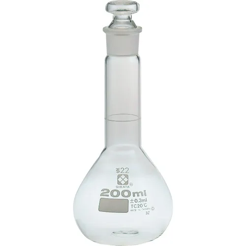 [停产] Sibata体积烧瓶短型200ml（5件）