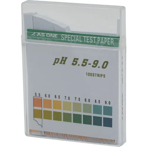 作为pH测试纸杆pH 5.5-9.0（100张）