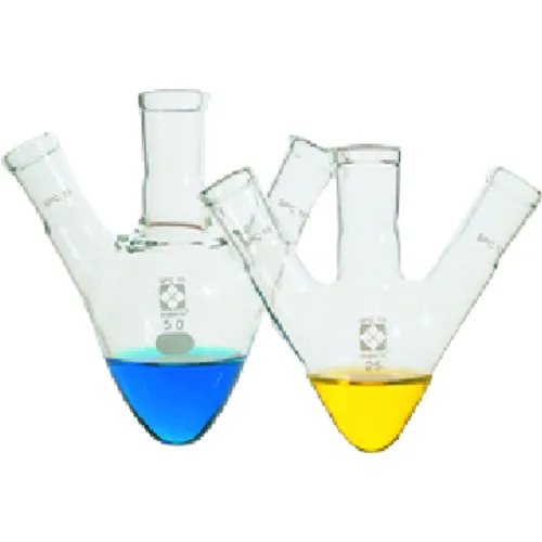 ＴＧＫ　ＳＰＣ三口梨形フラスコ　５０ｍＬ
