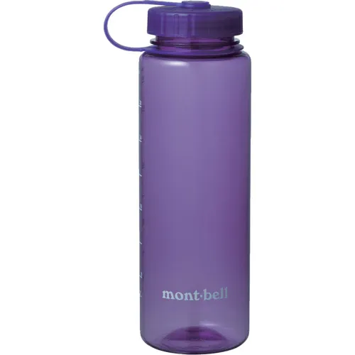 [停产] Montbell [Trusco Stock用完了本赛季的售罄]透明瓶1.0L 1124818 PU PURPLE PURPLE
