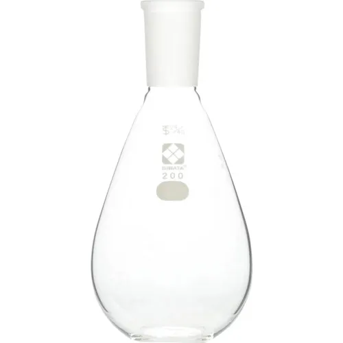 Sibata普通滑动平坦底部鸡蛋瓶24/40 200 ml