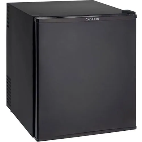 绿色布迷你冰箱48L Peltier类型静音3阶段可调节分隔架BK