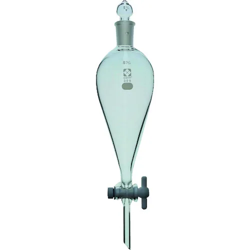 sibata分离漏斗滑雪者类型PTFE公鸡300ml