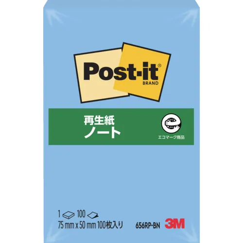 3M Post-It 75x50mm 100张蓝色