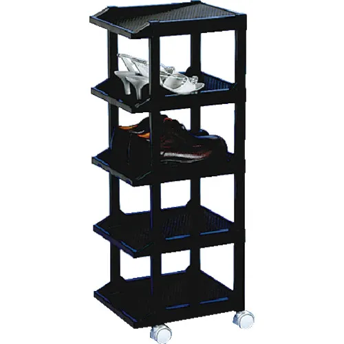 蝴蝶塑料建筑鞋架5层