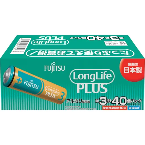 富士通碱性aaaaa long Life life and 40-pack