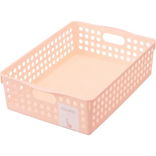 Inomatsu Stock Basket B5（浅型）浅粉红色