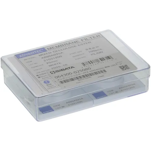 Sibata膜过滤器A080A025A 100件