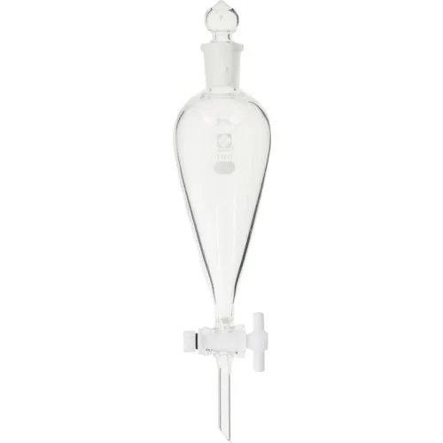 sibata分离漏斗滑雪者类型PTFE公鸡100ml