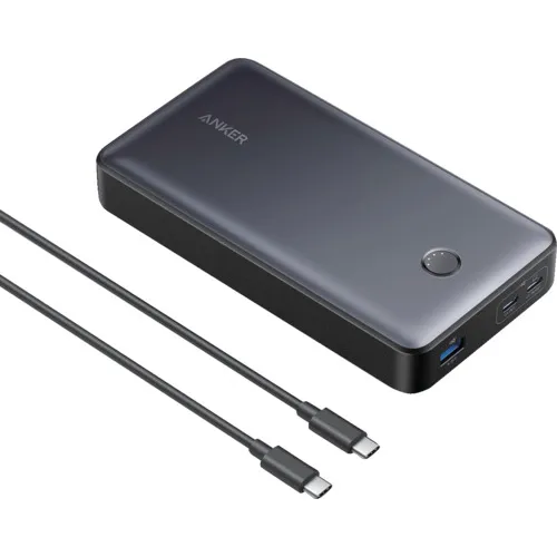 Anker移动电池537电源库（PowerCore 24000，65W）黑色
