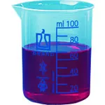 TGK烧杯PP蓝调50毫升