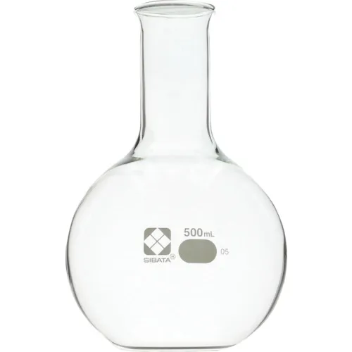 ＳＩＢＡＴＡ　平底フラスコ　５００ｍＬ　１０入