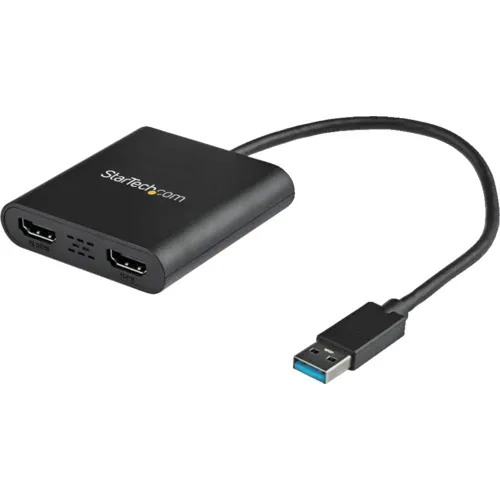 Startech Display适配器/USB -A -2X HDMI/USB 3.0/WIN仅支持
