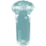 液体分离漏斗的TGK平面插头，透明19/38，带有凹槽