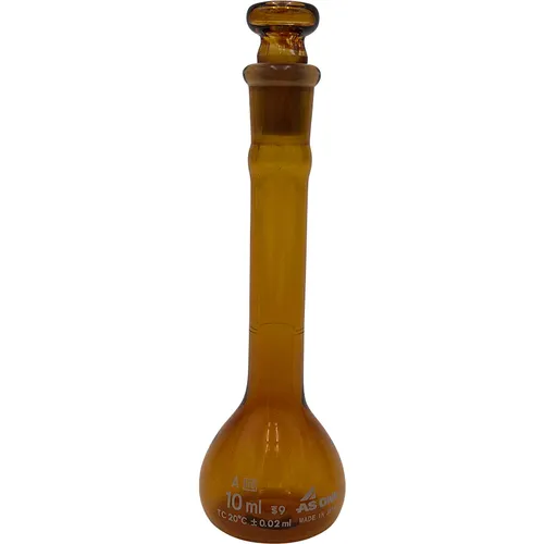 作为体积烧瓶茶10毫升高精度