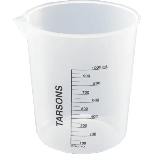 由PP 10,000ml制成的Tarsons烧杯