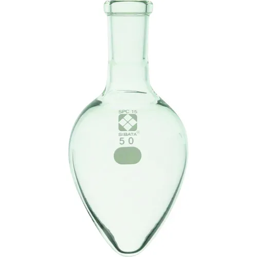 ＳＩＢＡＴＡ　ＳＰＣ梨形フラスコ　ＳＰＣ－１５　５０ｍＬ