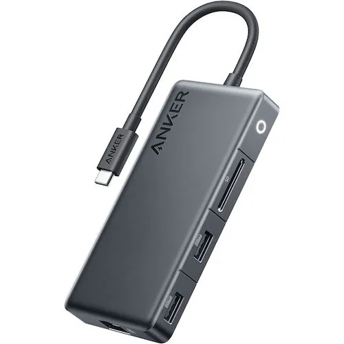 [有限股票] Anker 341 USB-C Hub（7英寸1）