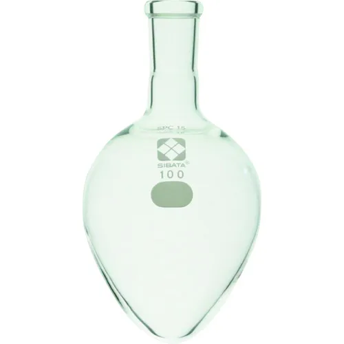 ＳＩＢＡＴＡ　ＳＰＣ梨形フラスコ　ＳＰＣ－１５　１００ｍＬ