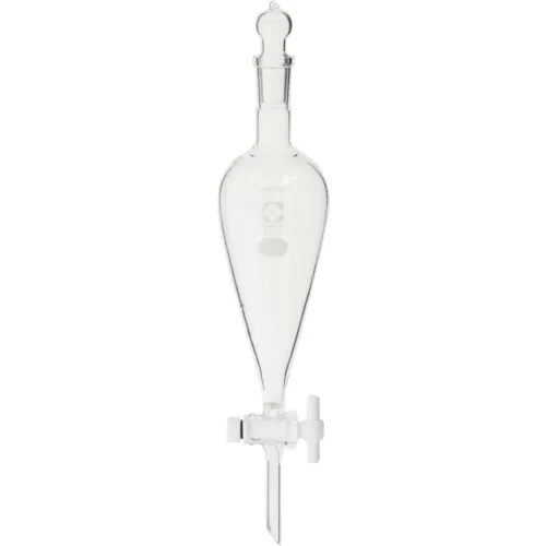 Sibata SPC分离漏斗Skibe类型PTFE公鸡100ml