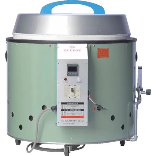 Hata Electric Manufacturing Co.，Ltd。Elepot Electric Furnace带有氮气氛围规格