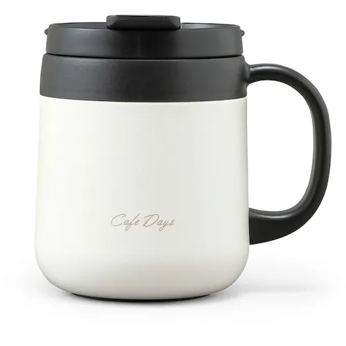 Iris 529373 Cafe Days 2-way Mug带盖子