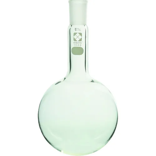 sibata普通滑动圆形玻璃长颈长脖子类型24/40 1000ml
