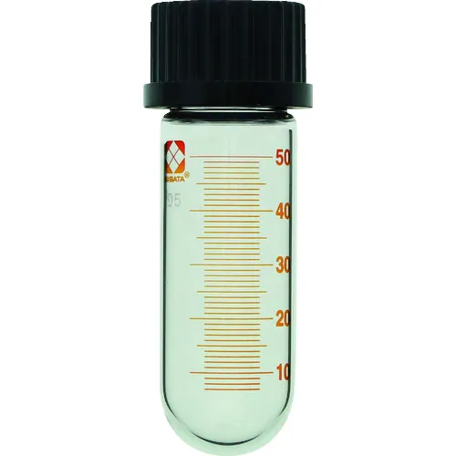 Sibata离心沉积管圆形底部类型螺旋孔，比例50ml 5件