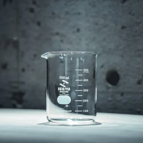 Yamato特殊烧杯（由500毫升制成的玻璃）