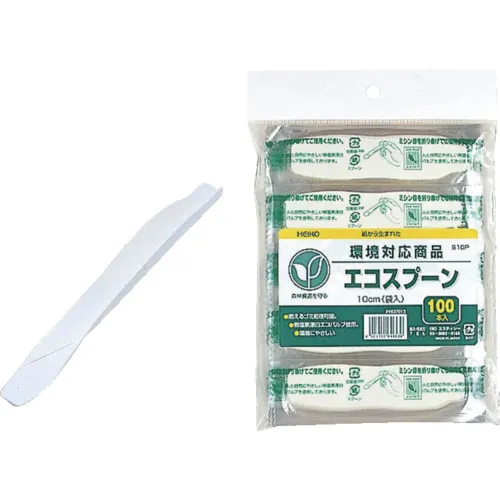 Heiko Eco Spoon S10P 10cm Bag 100