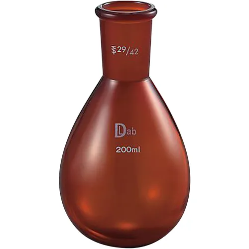 作为茄子烧瓶TS29/42茶200ml