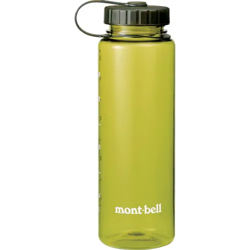[停产] Montbell透明瓶1.0L 1124818 LG/LG