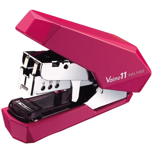 Max Stapler Baimo 11 Polygo HD-11SFLK/P粉红色40张