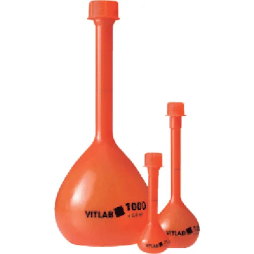[停产] Vitlab 1034-05体积烧瓶PMP灯光屏蔽（NS类型）TS平面插头类型，容量250 ml