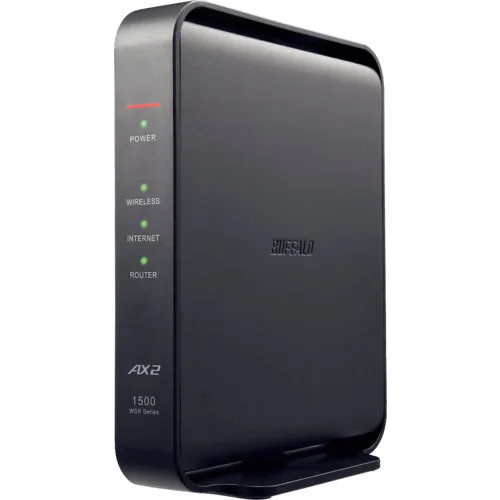 Buffalo Wi-Fi路由器无线LAN Master单元11AX/ac/a/a/g/b 1201 + 300Mbps黑色55 x 159 x 130
