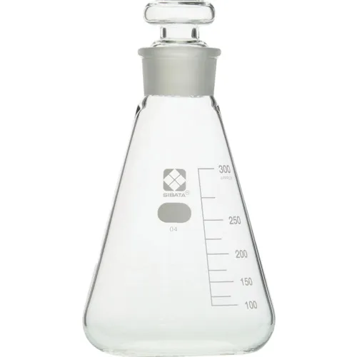 Sibata联合侧Erlenmeyer烧瓶300ml 10件