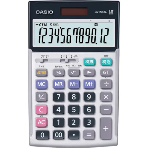 Casio真实实用计算器银