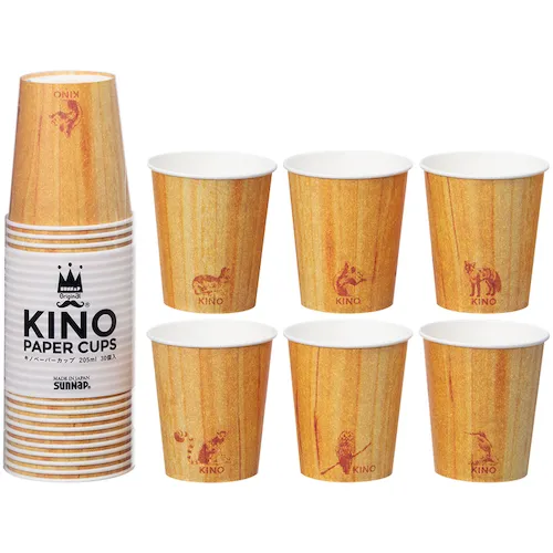 Sunnap Kino Paper Cup 205ml 30件