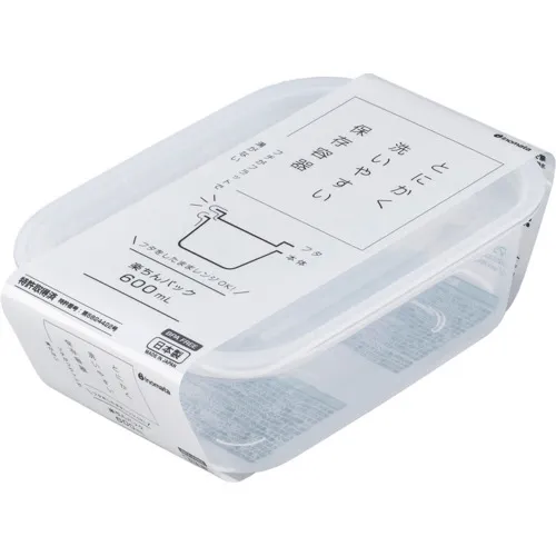 Inomatsura Easy Pack Square 600ml透明白色