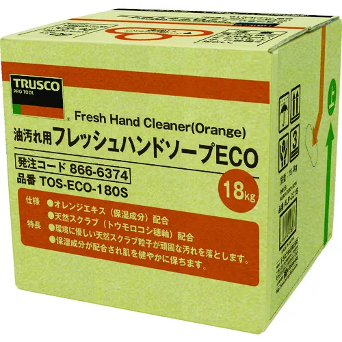 Trusco Fresh Hand Soap Eco 18L补充袋装盒子