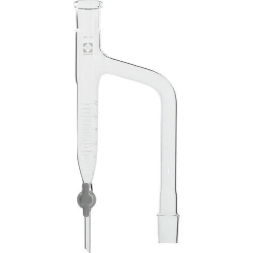Sibata SPC水分计量接收器带PTFE公鸡25ml