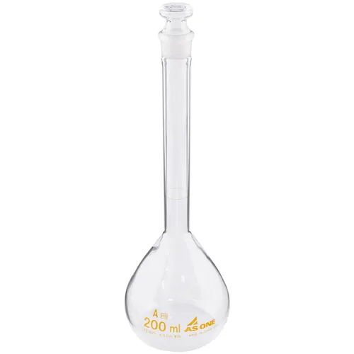 作为体积烧瓶白色200毫升高精度