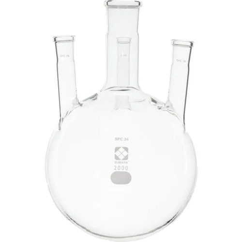 Sibata SPC四领圆底烧瓶SPC-34-19 2000 ml