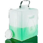 带手柄HDPE 9L的TGK Square Botter Carboy