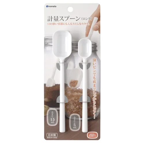 Inomato测量汤匙长白色
