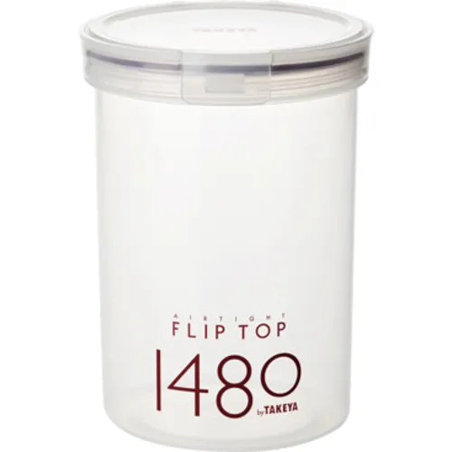 Takeya化学食品存储容器翻盖顶部1480