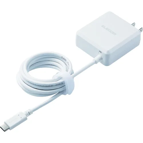 [停产]与Elecom功率交付兼容的USB AC充电器（18W/电缆1.5m）