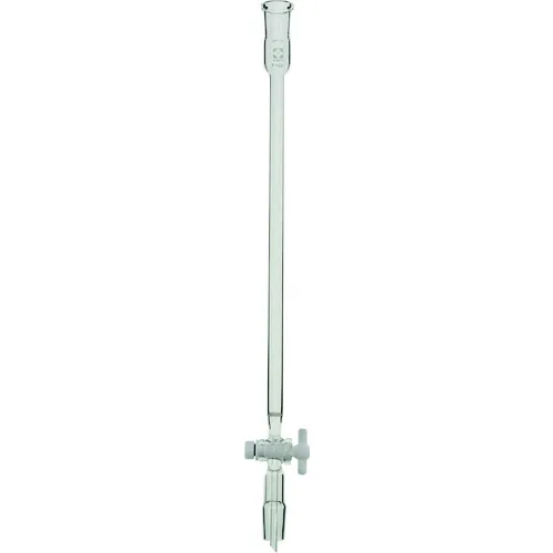 带有PTFE公鸡的Sibata SPC色谱柱，带滤波器，10mm
