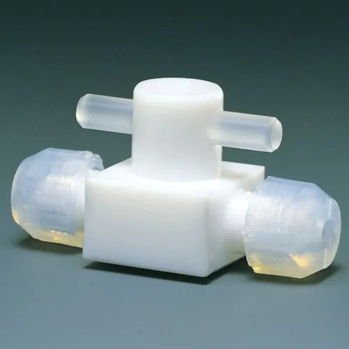 荧光化学管配件氟氟树脂（PTFE）迷你双面阀压式2型派